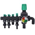 thumbnail image 3 of LAFGUR 4 Way Water Splitter Water Control Valve 4 Way Water Splitter High Quality Abs, 3 of 8