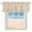Beige, variant on Green Willow Leaves Kitchen Valances for Windows 42x12 Inch Kitchen Curtains Valances Rod Pocket Modern Dotted Boho Minimalist Art Bathroom Window Valances for Window Treatment Decor