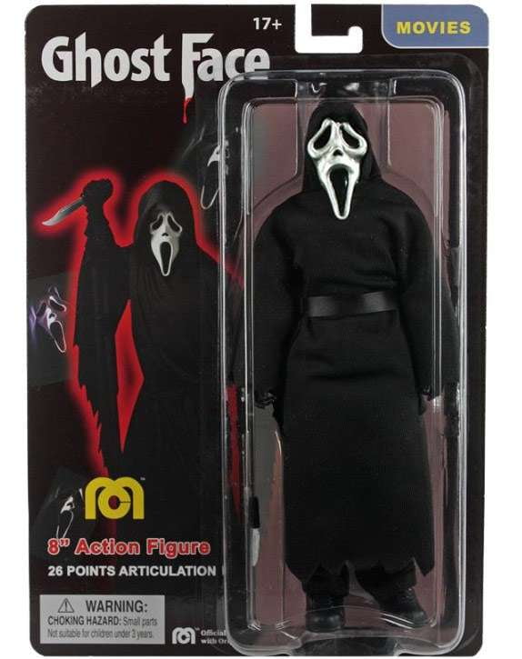 Scream Ghost Face Action Figure (SILVER MASK)