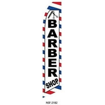 Barber Shop Advertising Replacement Feather Banner Swooper Flag