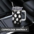 thumbnail image 7 of Happy Halloween Tumbler with Handle Insulated Water Bottle 40 oz Coffee Travel Mug for Cafe Drinks Beverage Liquid Cocktail Ideal Gift for Husband Son Dad, 7 of 7