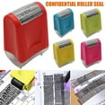 thumbnail image 3 of Protection contre le Vol d'Identité Tampon Rouleau Protégez Votre identité Confidentielle Confidentialité NICE Z1K5, 3 of 9