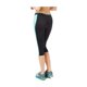 thumbnail image 2 of Aeropostale Active Crop Athletic Track Pants para mujer, verde, pequeño, 2 of 3