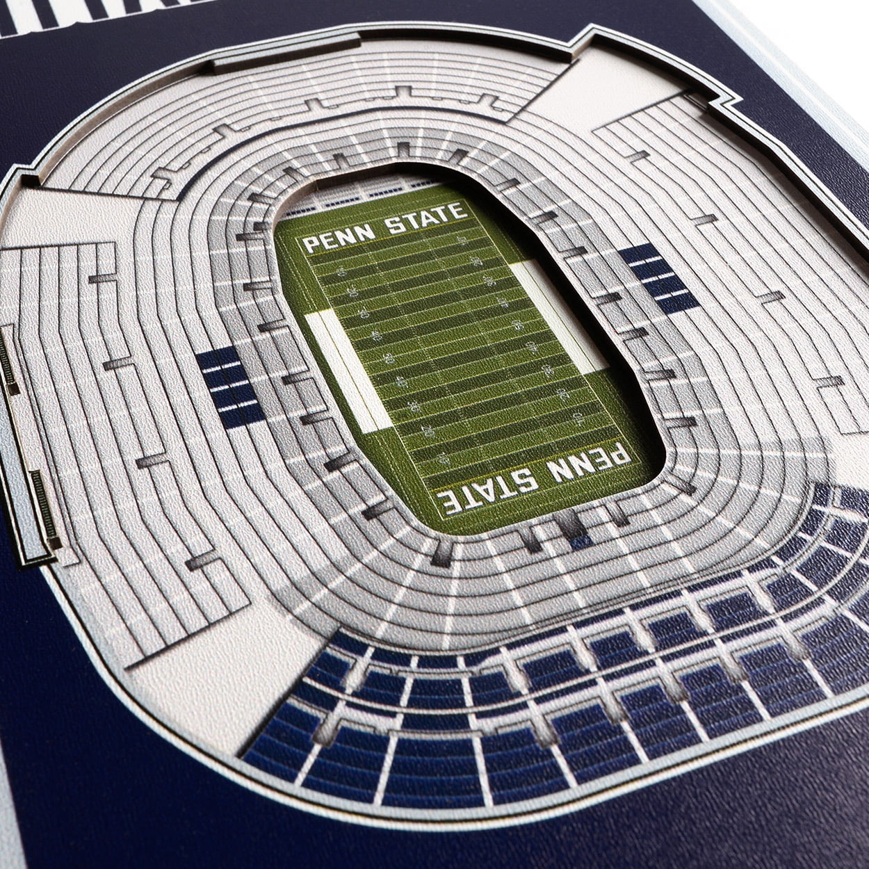 Penn State Nittany Lions 8'' x 32'' 3D StadiumView Banner