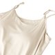 thumbnail image 4 of Camisón corto de moda para mujer, color liso, cuello en V y cojín en el pecho, camisón corto para mujer, 4 of 4