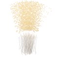 thumbnail image 1 of KAKOWELY 100 piezas de palitos de ramo con cuentas de hilo de perlas, exquisitos adornos para tartas, decoraciones de ramas de perlas, 1 of 5