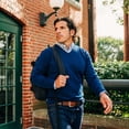 thumbnail image 4 of Midweight - Men's Long Sleeve V-Neck 100% Merino Wool, 4 of 9