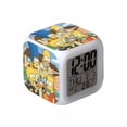 thumbnail image 1 of Despertador Simpsons Square LED digital con alarma de 8 x 8 x 8 cm, 1 of 4