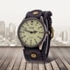 thumbnail image 3 of Reloj de pulsera Salvador Retro Cuero Negro, 3 of 8
