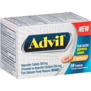 Advil Film-Coated Ibuprofen 200 mg Caplets 20 ea