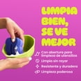 thumbnail image 3 of Repuesto Fibra esponja Scrub & Wipe Brite por Scotch-Brite Color Azul 1 pieza, 3 of 4