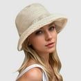 thumbnail image 2 of UJNDER Stylish Sun Hats for Men Women Lightweight and Breathable for Summer Outdoor Travels Beach Gardening and Casual Outings Khaki, 2 of 4