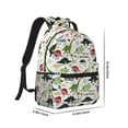 thumbnail image 2 of Uemuo Cute Dinosaurs Printed Student Durable Water-resistant Backpack,Travel Backpack,Outdoor Activities Backpack, Laptop Backpack, Multi-compartment Backpack, 2 of 5