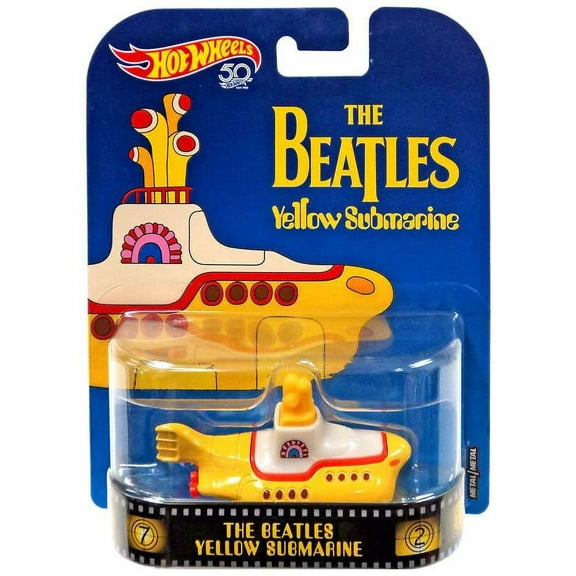 Hot Wheels HW Retro Entertainment The Beatles Yellow Submarine Die-Cast Car