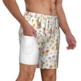 thumbnail image 4 of Xecao Happy Easter for Men's Swimming Trunks Swim Trunks Quick Dry Swim Shorts with Mesh Lining Funny Swimwear Bathing Suits, 4 of 9