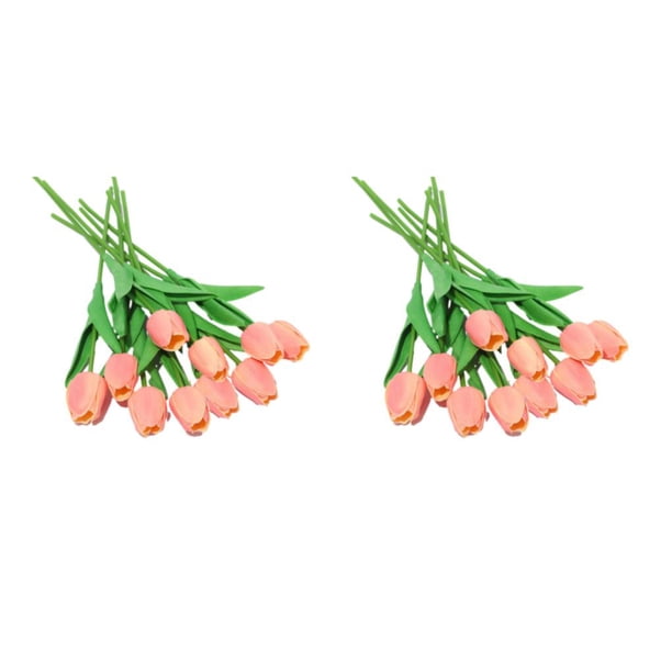 Cateissary Flores de PU realistas de 10 piezas para proyectos de bricolaje - Buena sensación de mano duradera adecuada para todas las ocasiones Type9 NO9