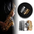 thumbnail image 4 of Ligature de Saxophone, Embouchure Ligature de Sax en Acier Inoxydable Robuste pour l'Entretien Alto,Tréble,, 4 of 8
