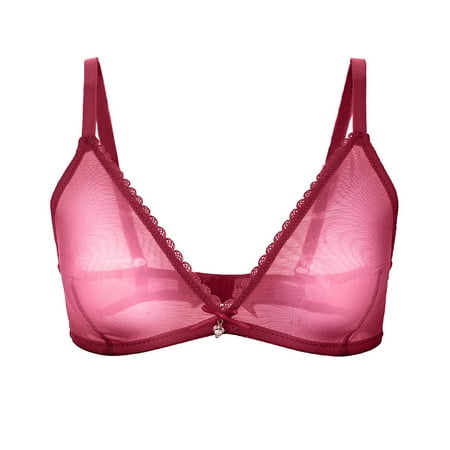 

Varsbaby Women s Sexy Lace See Through Underwear Wirefree bras