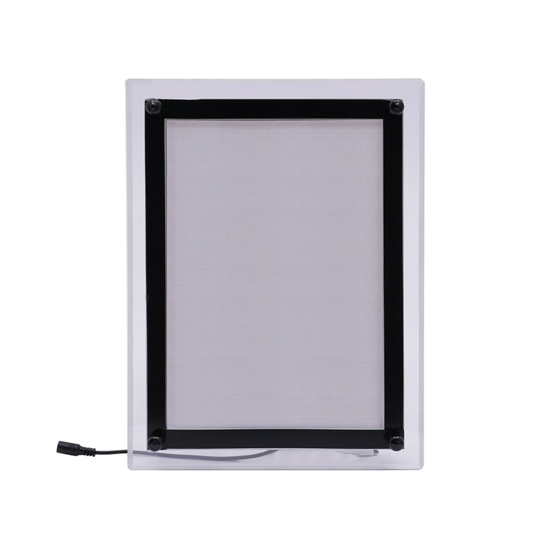 LEDピクチャーフレーム LED Backlit Poster Frame Large Size A4 LED Light Box Poster