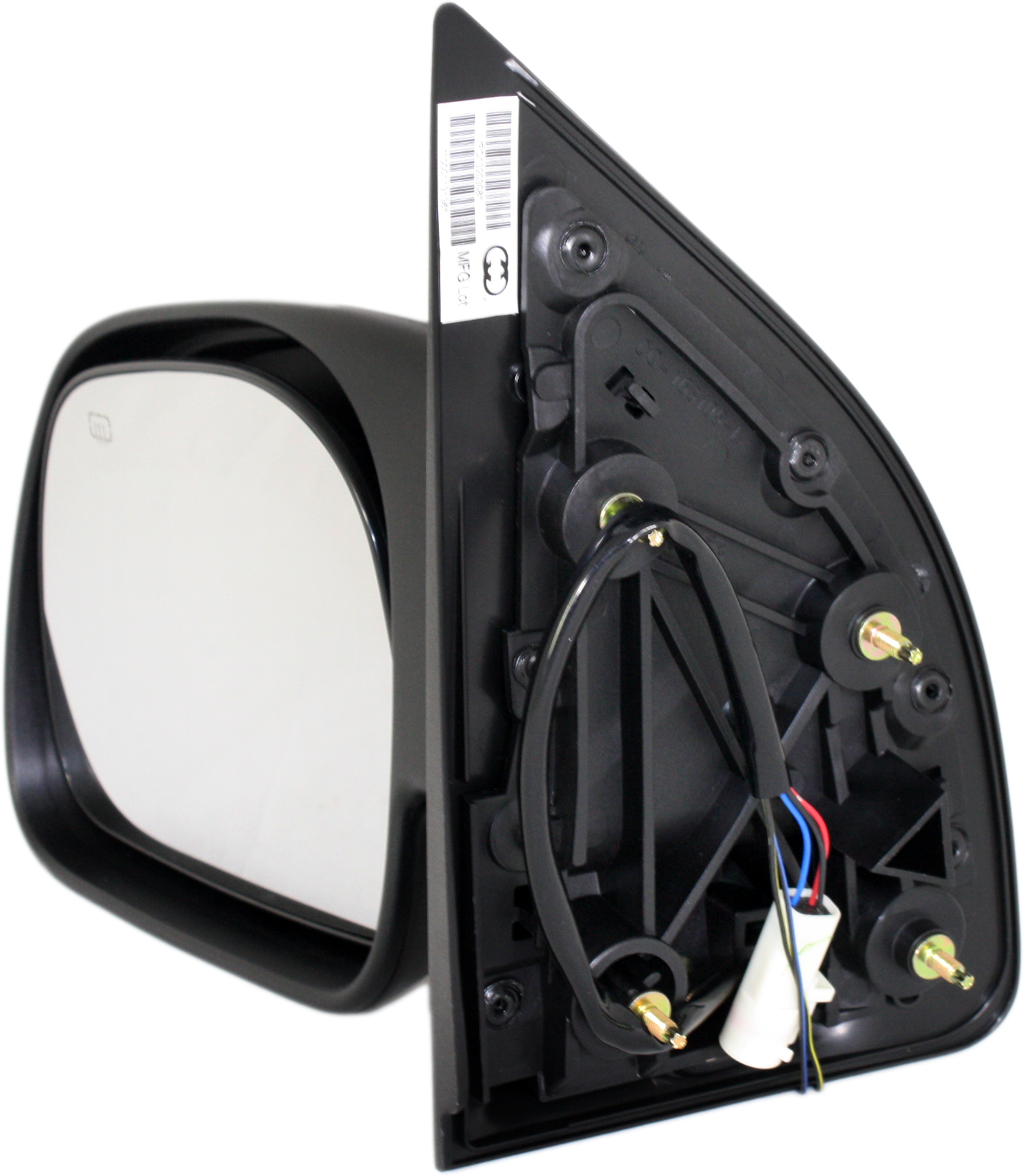 Mirror Compatible With 2000-2001 Ford Excursion Left Driver Side Heated Textured Black Kool-Vue