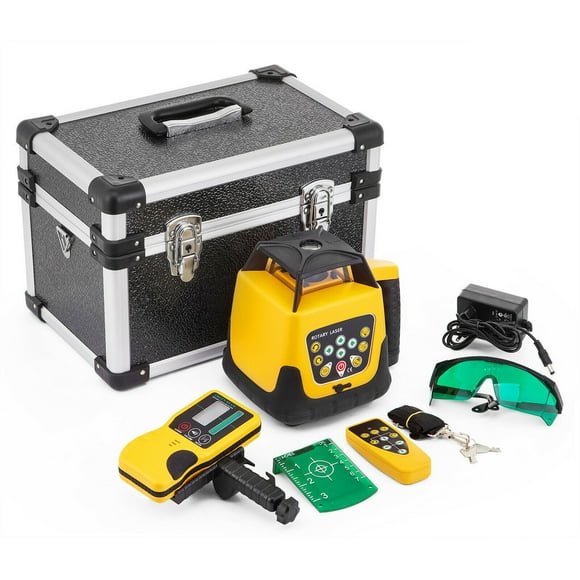 green laser cross line laser 500 m line laser self-levelling 360 rotary laser level construction laser automatic rotating laser scale yellow shell