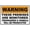 Warning Sign 3, variant on Think Lean Please Recycle Your Paper Sign 8"x12", Aluminum Tin Warning Signs for Home Outdoor Garden, High Visibility Lean Sign for Office