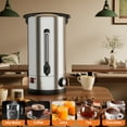 thumbnail image 4 of QinaQin Commercial Coffee Maker – Large Stainless Steel Electric Coffee Maker, Double-Insulated, with Filter Basket – Suitable for Buffets, Catering Services, Parties, Weddings, and Business Events, 4 of 8
