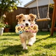 thumbnail image 5 of Roiihwy Pet Toy Bones Shaped Chew, 5.9" x 2.8" x 2.8", Multicolor, Teething and Teeth Cleaning Toy for Small Medium and Large Dogs, 5 of 7
