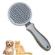 thumbnail image 1 of Cepillo para pelo de mascotas que elimina el subpelo suelto, los enredos y el pelo enredado, cepillo de belleza para masaje de mascotas, peine autolimpiante, 1 of 5