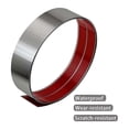 thumbnail image 2 of Stainless Steel Kick Plate,Peel and Stick Kickplate Base Cover,Silver, 2 of 5