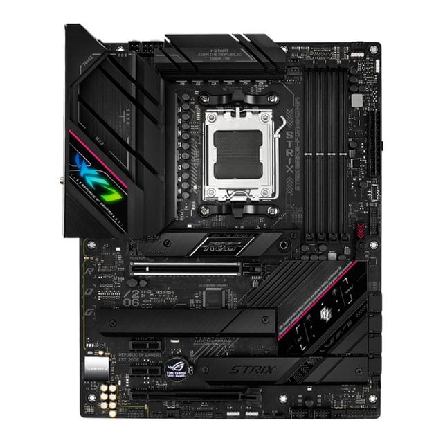 Tarjeta Madre Asus ROG STRIX B650E-F GAMING WIFI Chipset B650 Soporta AMD Ryzen 7000 Series Socket AM5 DDR5