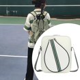 thumbnail image 3 of Bolsa para Raqueta de Bádminton, Bolsa para Raqueta de Tenis, Bandolera para Raqueta de Bádminton Resistente Al Agua para Raqueta de Bádminton Pickleb Beige, 3 of 8