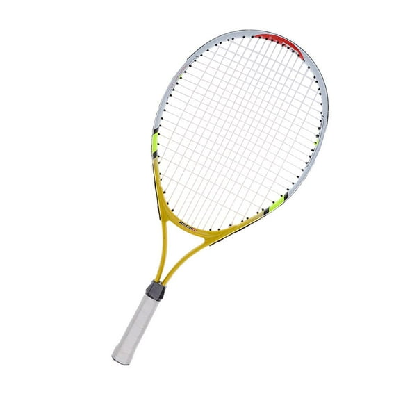 Kids Junior Tennis Racquet 23" Racket Great For Beginners - Yellow