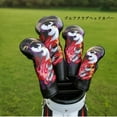 thumbnail image 4 of Hybrid Golf Club Head Cover Woods Putter Headcover con etiquetas intercambiables No. Cuero de PU + Terciopelo 2 Zulema fundas para palos de golf, 4 of 7