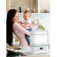thumbnail image 4 of Momcozy Bottle Sterilizer and Dryer, 8-in-1 Electric Steam Bottle Sterilizer for Baby Bottles, Pacifiers, Pump Parts, 4 of 9