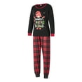thumbnail image 4 of Meihuid Matching Family Pajamas Sets Christmas PJ's Jammies Matching Holiday Organic Cotton Pajamas Sleepwear for Family, 4 of 10