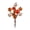 Orange, multi-texture, variant on Artificial Pumpkin Picks for Vase Arrangement Fall Decor Stems Thanksgiving Home Table Decorations 13.39 Inch