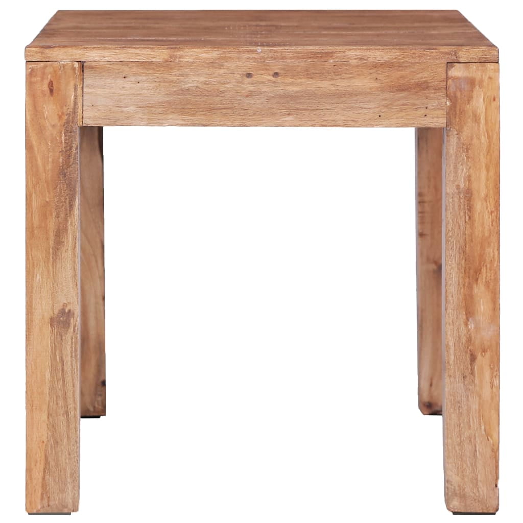 vidaXL Wood Coffee Table, Brown, 23.6" x 17.7" x 9.1"