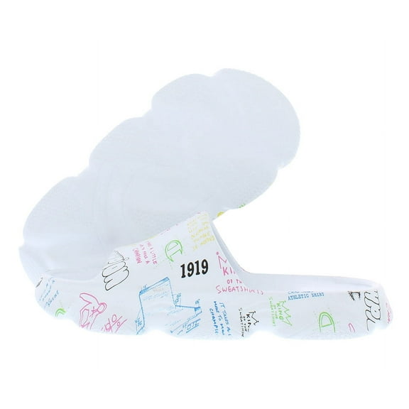 Champion Meloso Squish Sl Doodle Slide Ps Boys Shoes Size 1, Color: White/Multi Colored