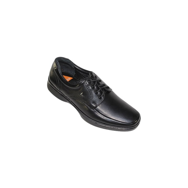 ZAPATO VESTIR CASUAL HOMBRE CABALLERO NEGRO BORREGO 3902 LEON 3902p