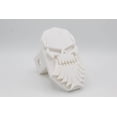 thumbnail image 4 of Truck Trailer Hitch Plug | Bearded Skull (Heat Green - Yellow), 4 of 8