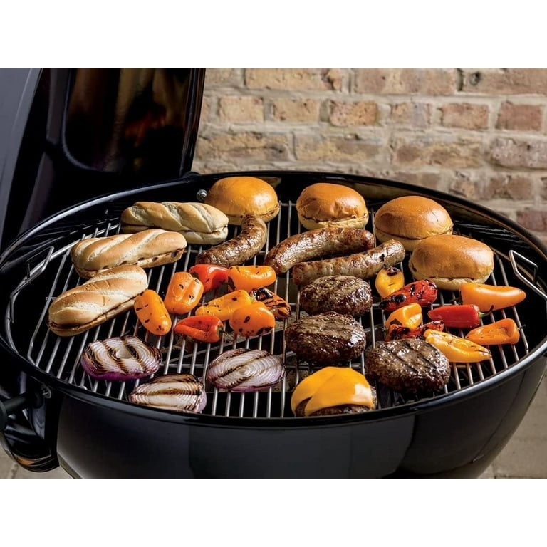 Weber Original Kettle Premium 26 Inch Charcoal Grill, Black