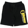 thumbnail image 2 of DC Comics Justice League Batman Superman The Flash Little Boys French Terry 3 Pack Shorts Toddler to Big Kid, 2 of 5