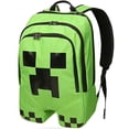 thumbnail image 1 of Hweilai Minecraft Backpack School Backpack Large Capacity Boy Outdoor Travel Storage Bag, 1 of 4