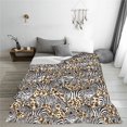 thumbnail image 5 of Sikiie Zebra Ultra-Soft Micro flannel Blanket Luxury All Seasons Warm Blanket for Bedding Sofa and Travel (4 sizes)-80"x60", 5 of 7