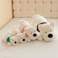 thumbnail image 5 of 30-90cm Kawaii Cartoon Costume Giant West Highland Plush Doll Pillow High Quality Hoodie Dog Animal Stuffed Home Decor Warm Hug, 5 of 8