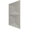 thumbnail image 4 of 11 7/8"W x 11 7/8"H Aberdeen EnduraWall Decorative 3D Wall Panel, Universal Pearl Metallic Sea Mist (Covers 0.98 Sq. Ft.), 4 of 6