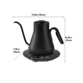 thumbnail image 2 of INTASTING Gooseneck Electric Kettle with &plusmn;1℉ Temperature Control for Pour Over Coffee & Tea, Quick Heating, BPA-Free Stainless Steel, Bu, 2 of 7