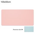 thumbnail image 3 of Naierhg Mouse Pad Two-sided Use Anti-slip Faux Leather Waterproof Thicken Large Computer Desktop Mice Mat Pink & Blue 4, 3 of 8