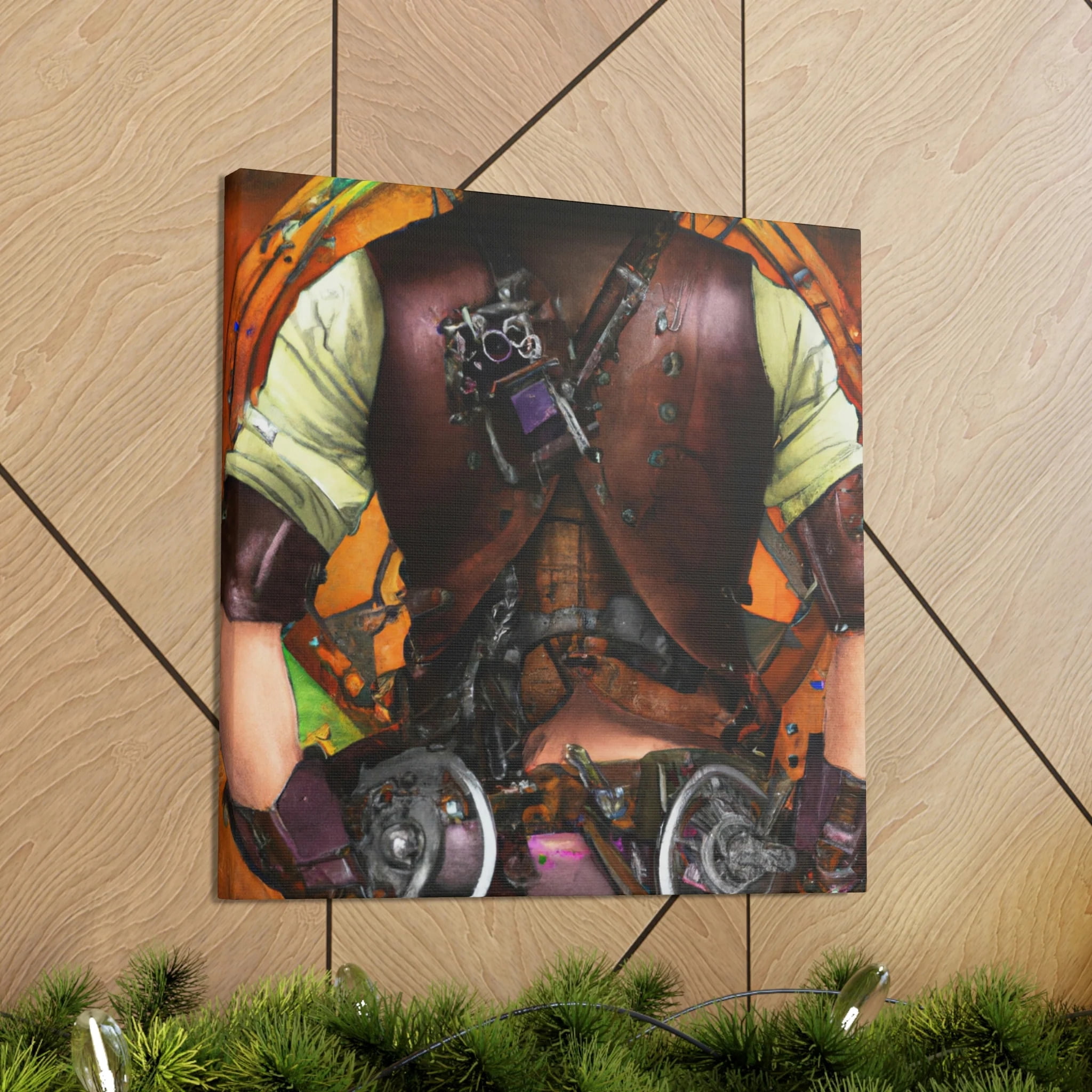 Leather Holster Mechanism - Canvas